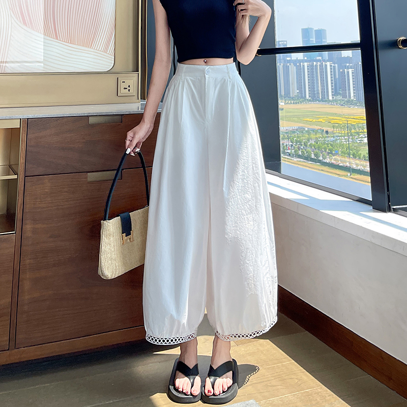 Loose Casual business suit lace summer bloomers for women