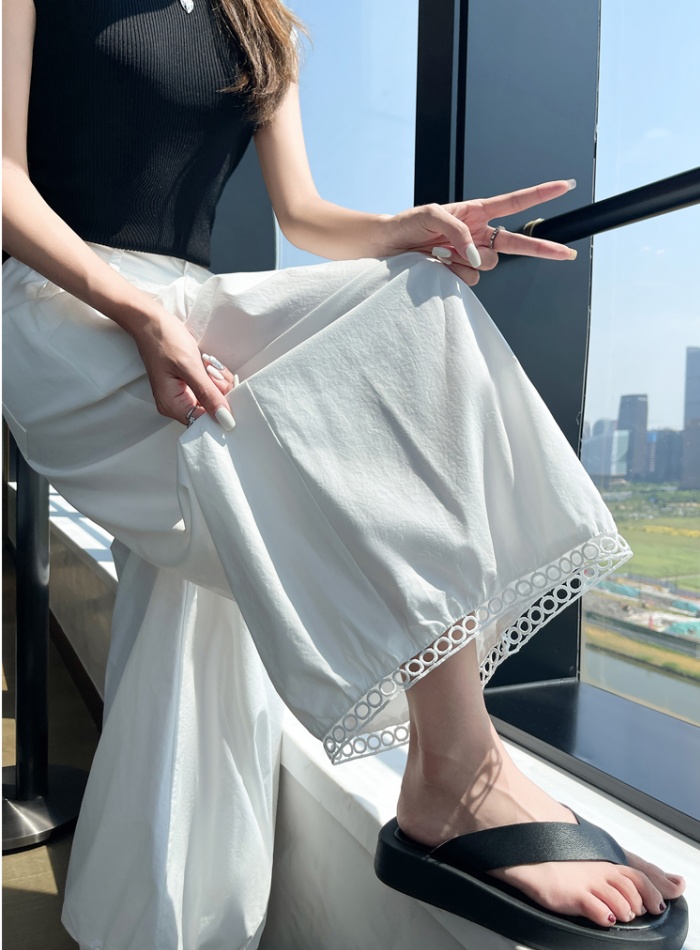 Loose Casual business suit lace summer bloomers for women