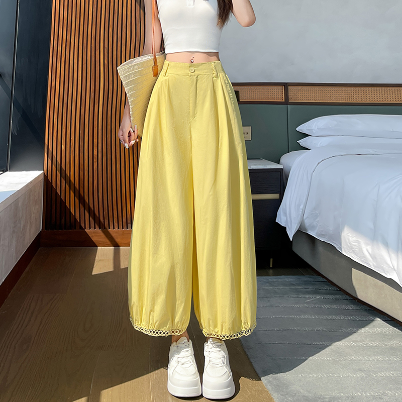 Loose Casual business suit lace summer bloomers for women