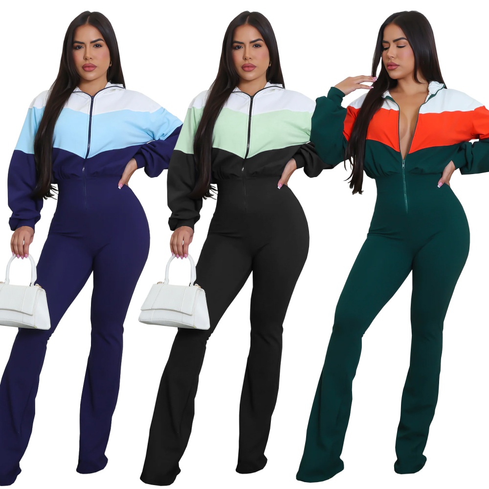 Casual sports hooded fashion summer long pants for women