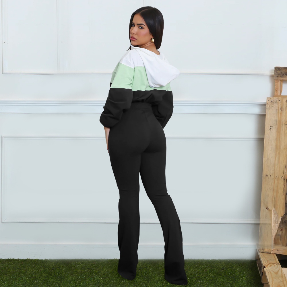 Casual sports hooded fashion summer long pants for women