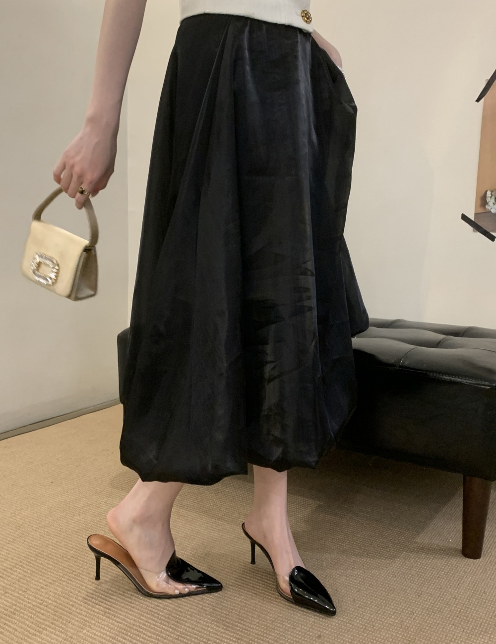 Pointed low spring and summer high-heeled shoes for women