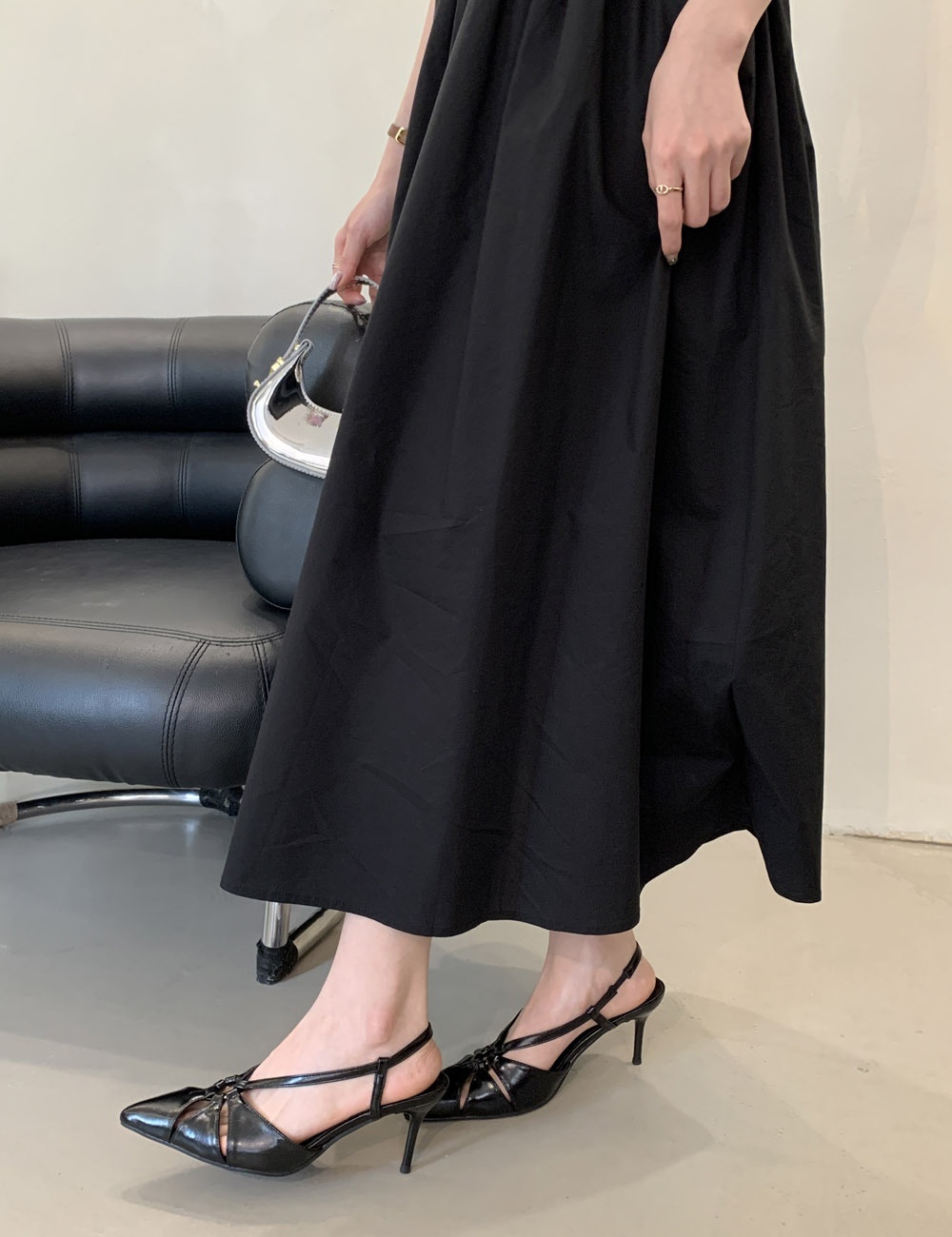 Pointed commuting tops fine-root high-heeled shoes for women