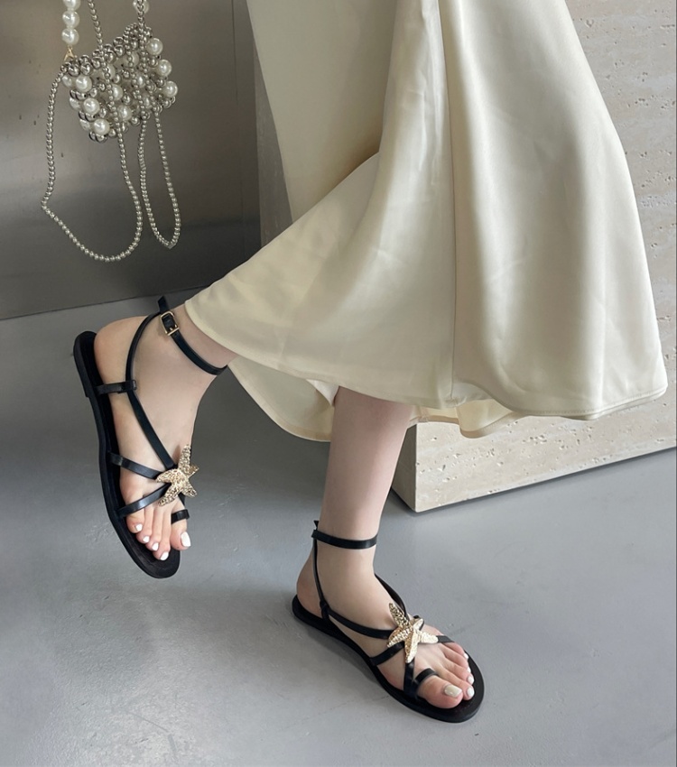 Cozy student shoes stars Casual sandals for women