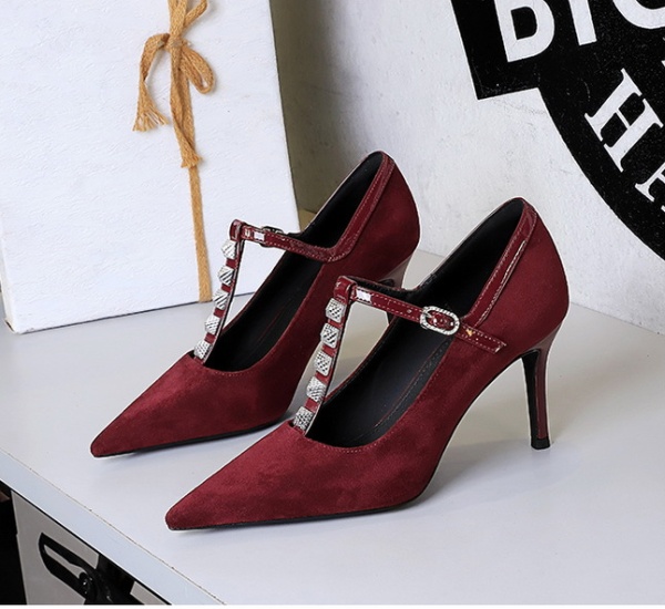 France style high-heeled shoes nightclub shoes for women