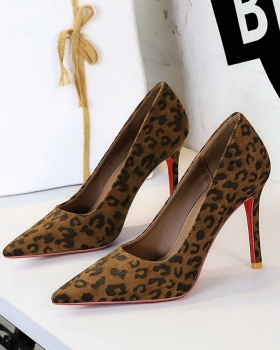 Fine-root high-heeled shoes lazy shoes for women