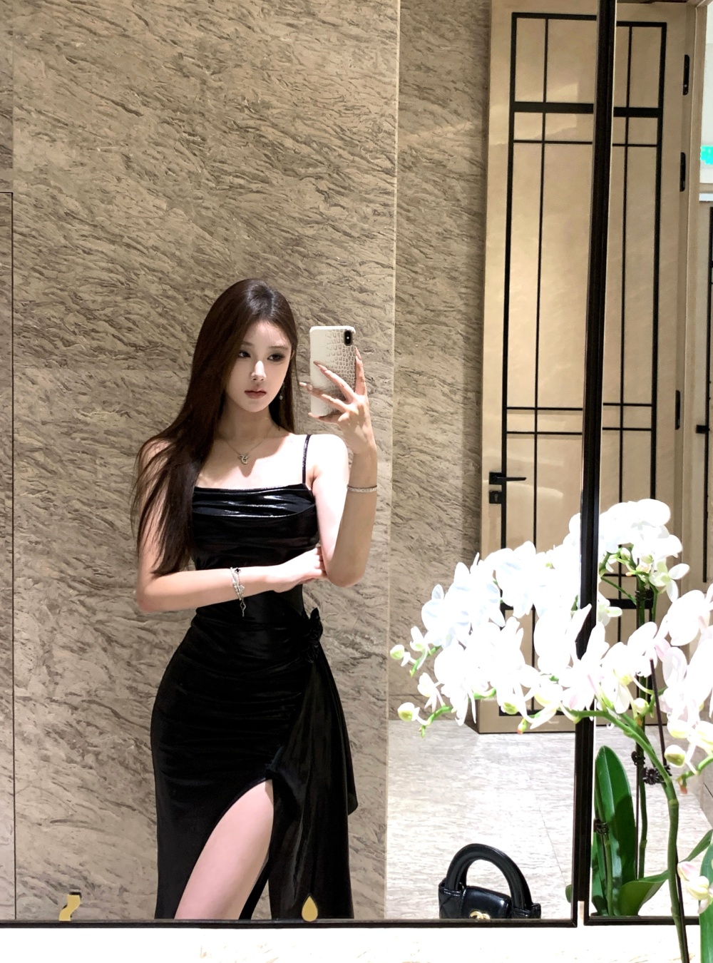 Spicegirl sling glossy summer slim dress
