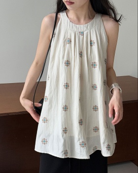 Sleeveless sling vest summer lazy tops for women