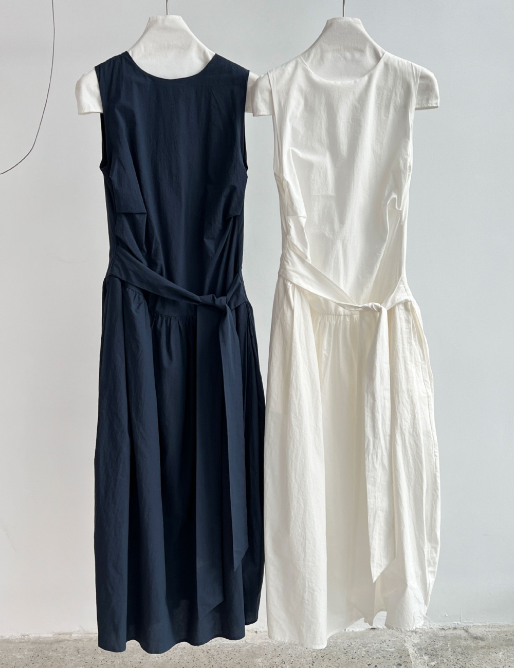 Summer Korean style sleeveless dress bandage slim dress