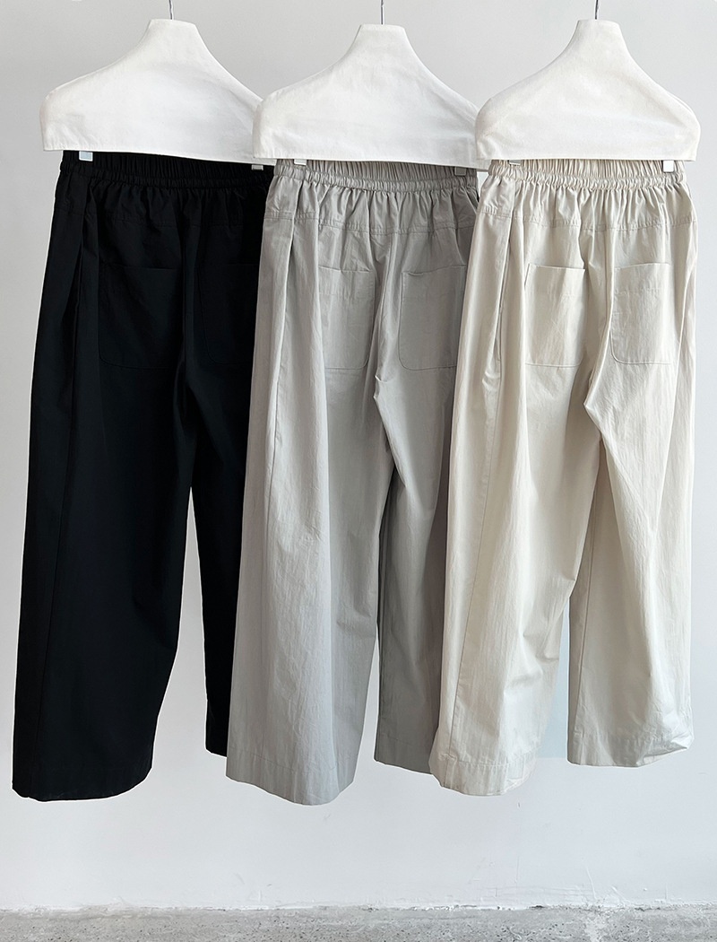 Thin all-match wide leg straight pants long pants for women
