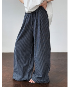 All-match straight pants lazy wide leg pants for women