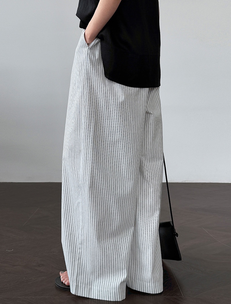 All-match straight pants lazy wide leg pants for women