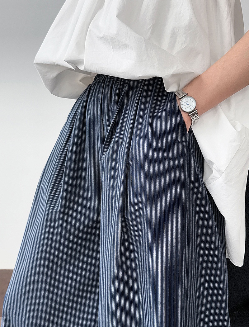All-match straight pants lazy wide leg pants for women