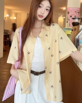 Thin lazy shirt unique small shirt for women