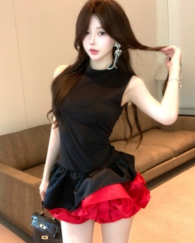 Mixed colors sleeveless niche slim Sexy underwear