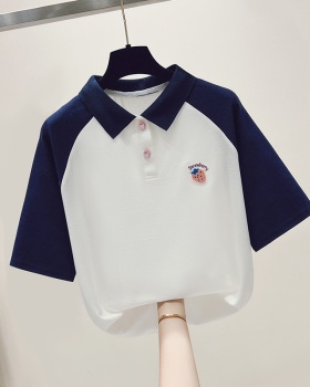 Short sleeve tops loose T-shirt for women