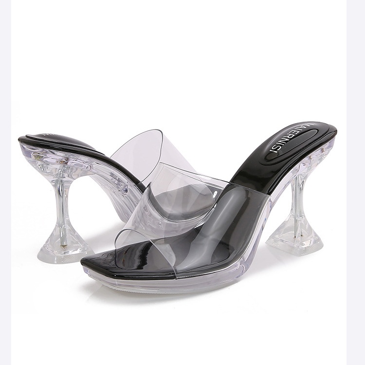 European style high-heeled shoes sandals for women