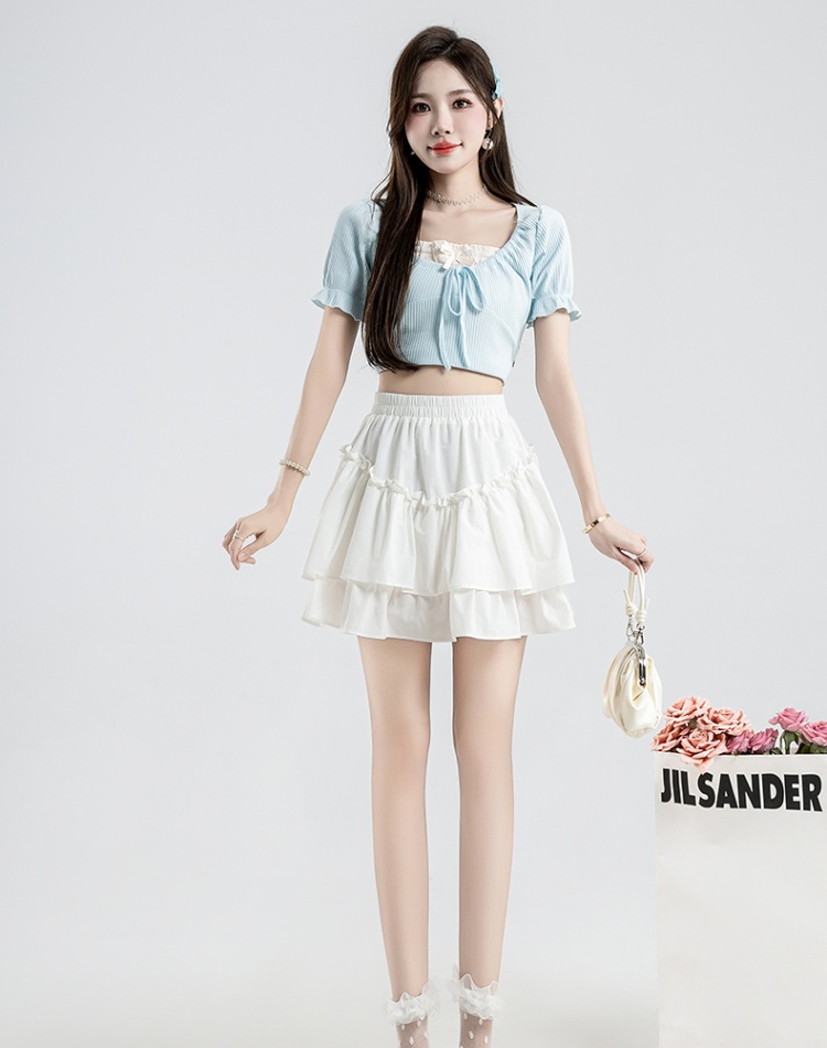 Maiden thick and disorderly short skirt ballet skirt