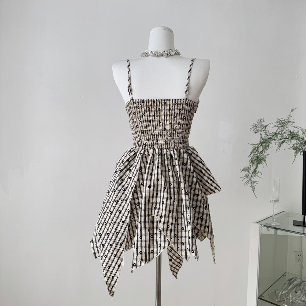 France style enticement irregular spicegirl sling dress for women