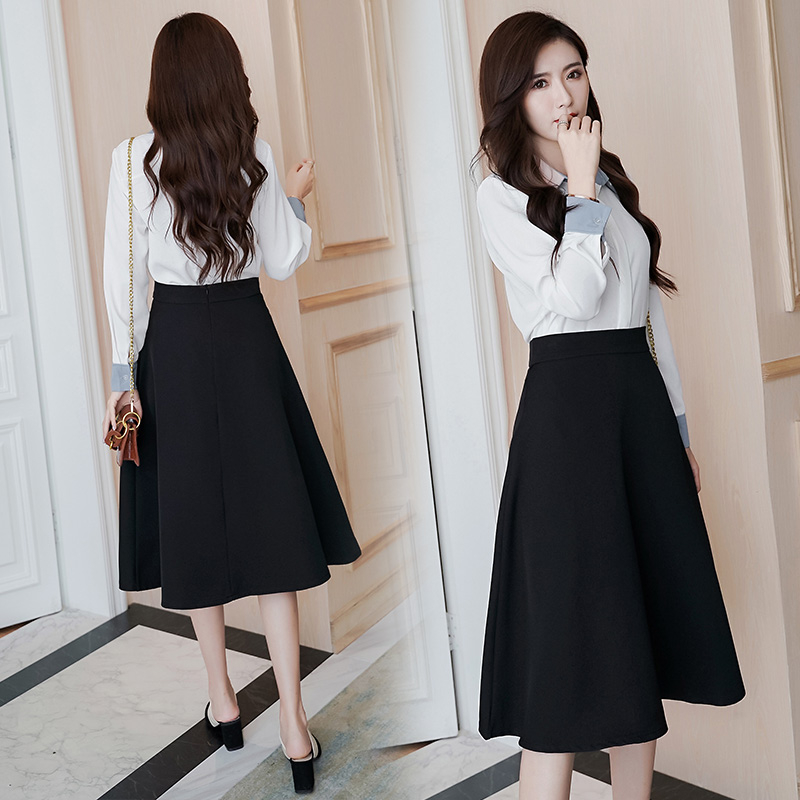 Spring and summer short skirt long skirt for women