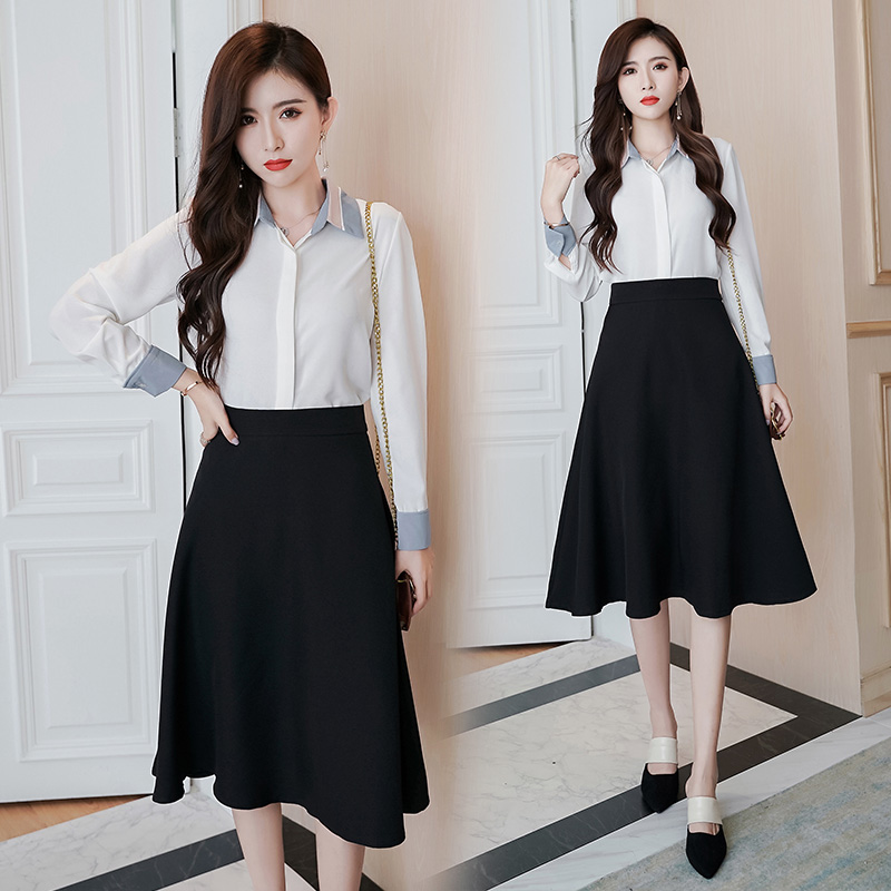 Spring and summer short skirt long skirt for women