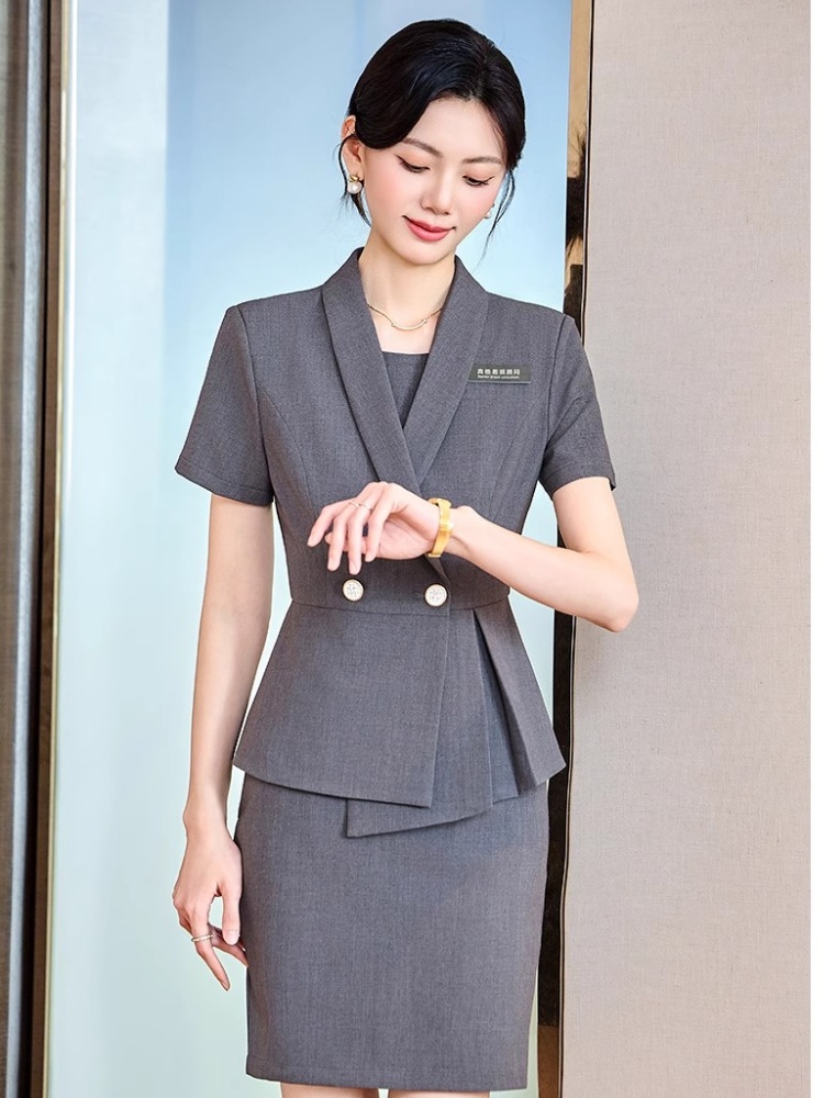 Summer dress business suit 2pcs set for women