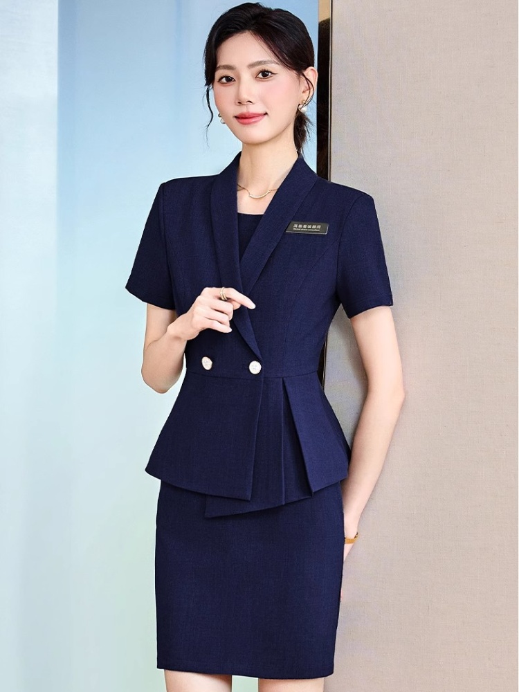 Summer dress business suit 2pcs set for women