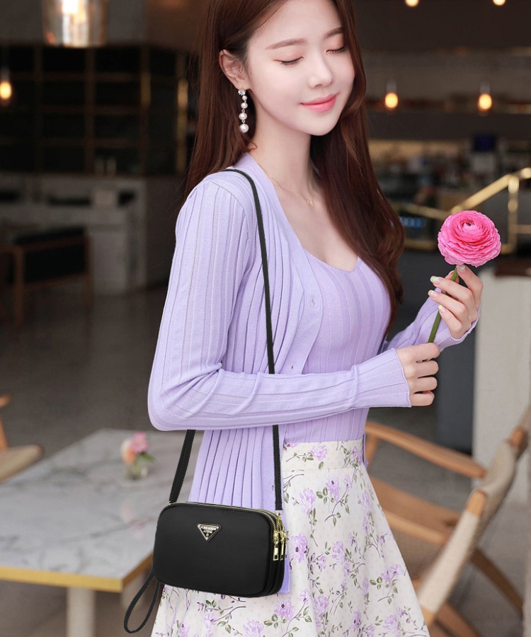 Nylon packet oxford fabric diagonal package for women
