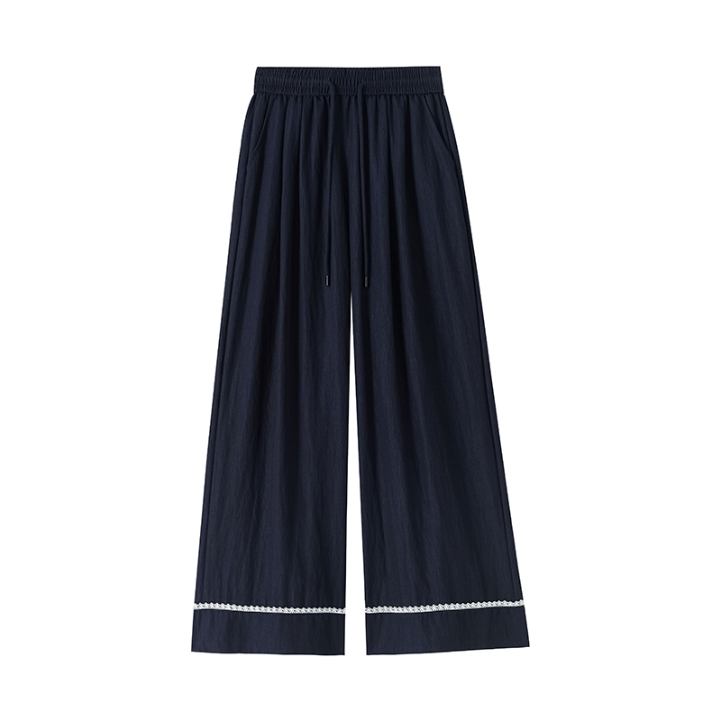 All-match casual pants thin wide leg pants for women