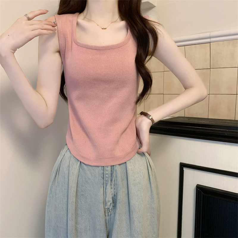 Niche pure summer all-match vest for women