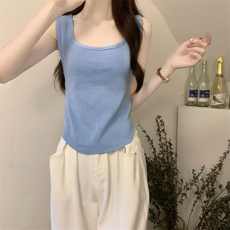 Niche pure summer all-match vest for women
