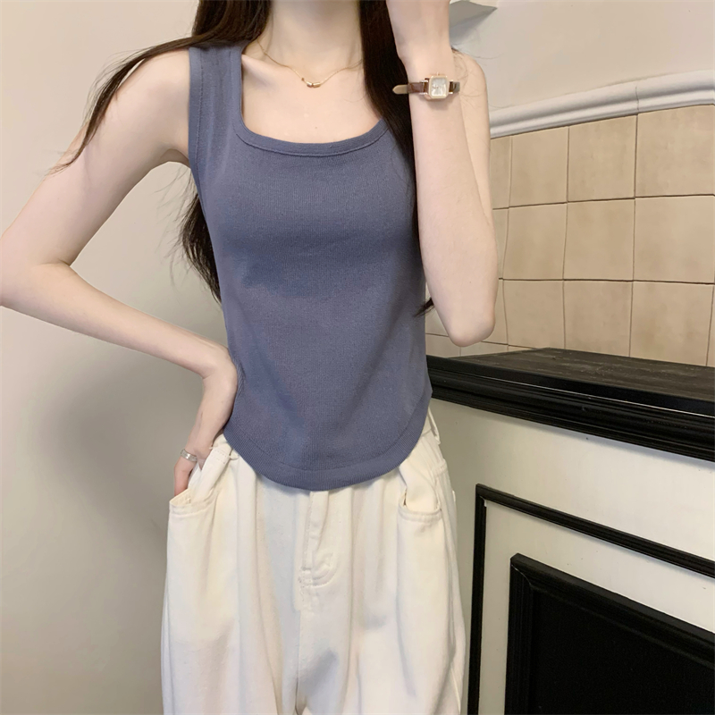 Niche pure summer all-match vest for women