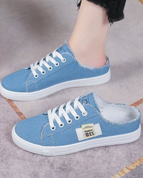 Casual spring and summer canvas shoes student shoes for women