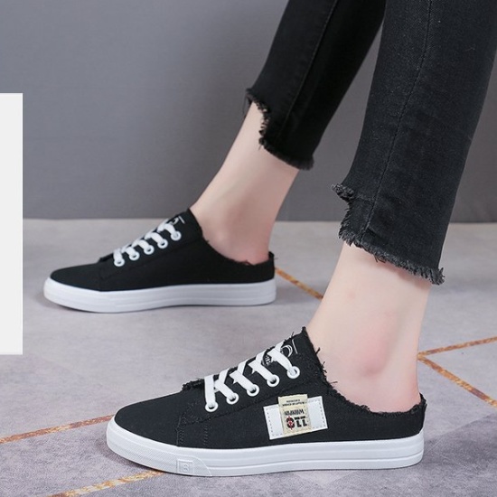 Casual spring and summer canvas shoes student shoes for women