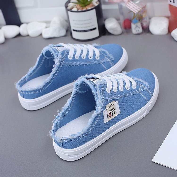 Casual spring and summer canvas shoes student shoes for women