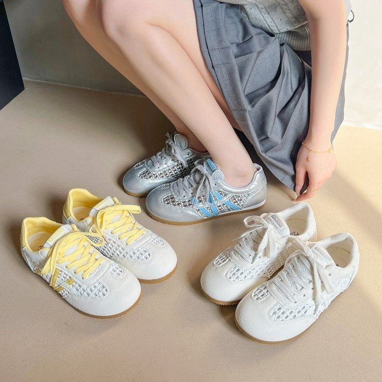 Soft soles mesh hollow summer all-match Casual breathable shoes