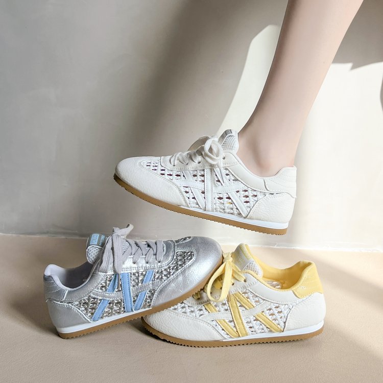 Soft soles mesh hollow summer all-match Casual breathable shoes