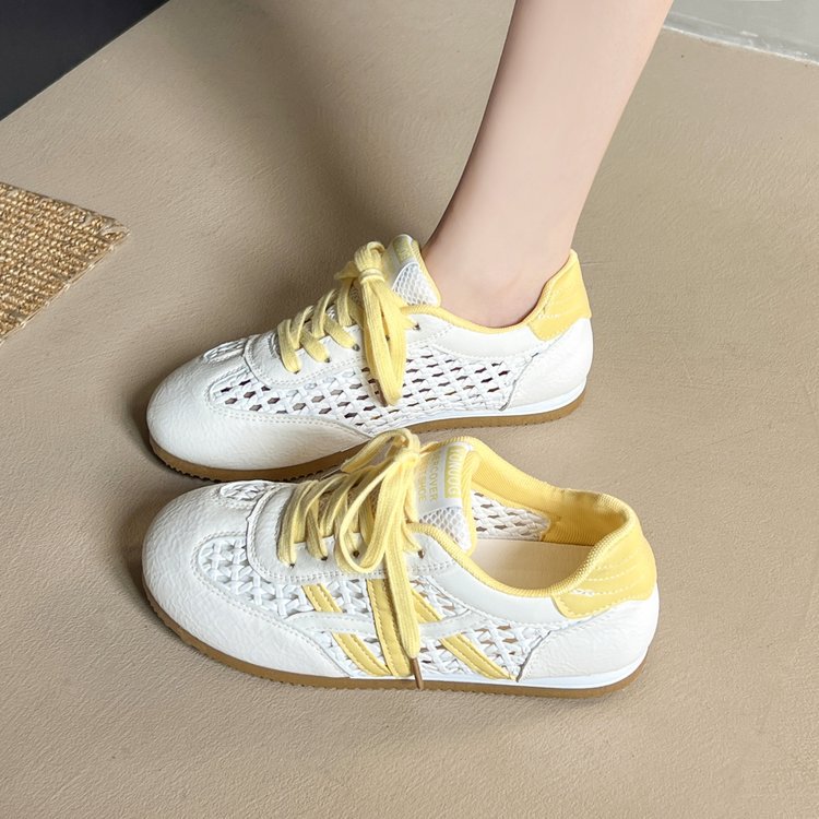Soft soles mesh hollow summer all-match Casual breathable shoes