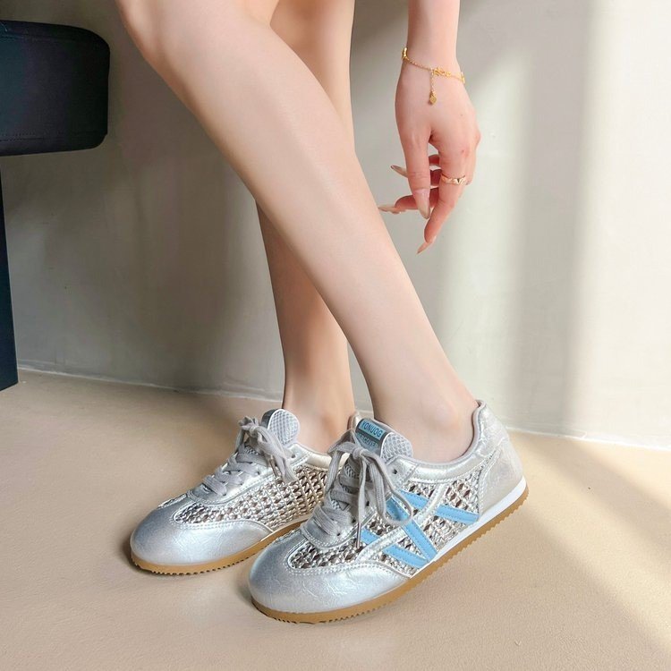 Soft soles mesh hollow summer all-match Casual breathable shoes