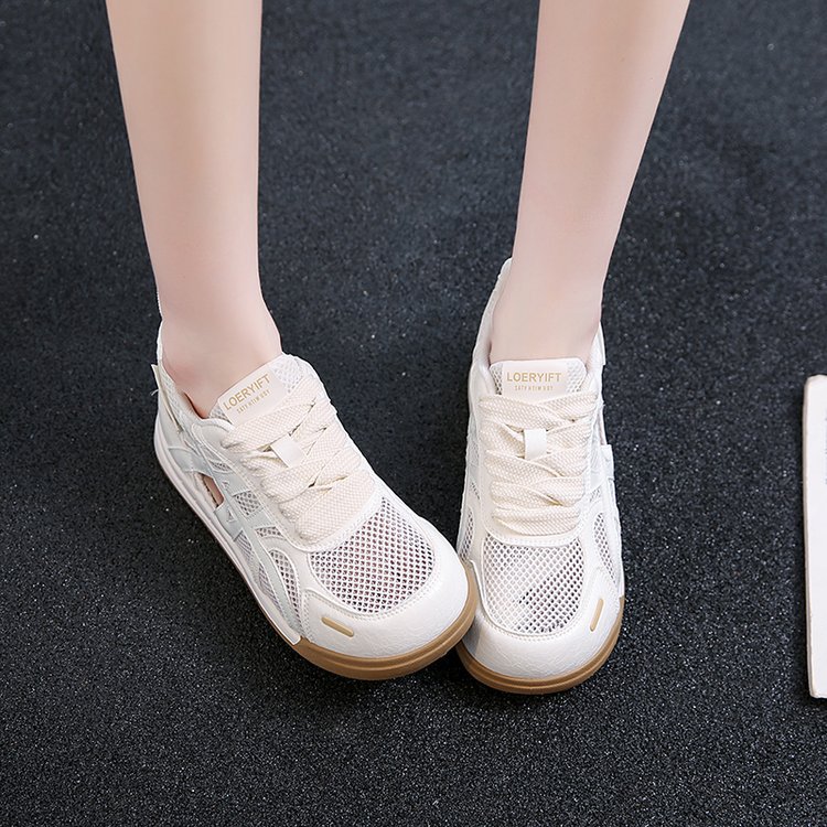 Breathable mesh summer shoes hollow thick crust sandals