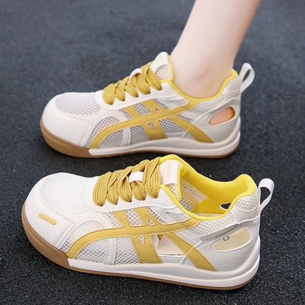 Breathable mesh summer shoes hollow thick crust sandals