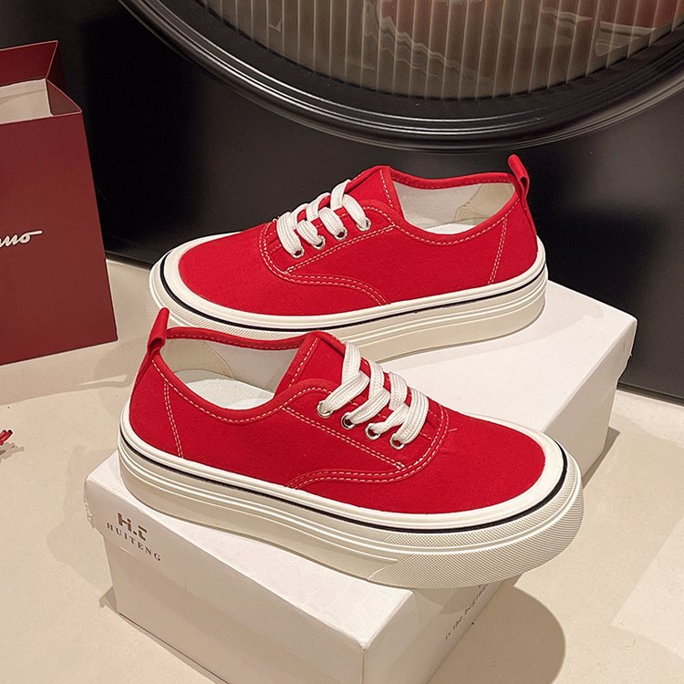 France style canvas shoes lady shoes for women