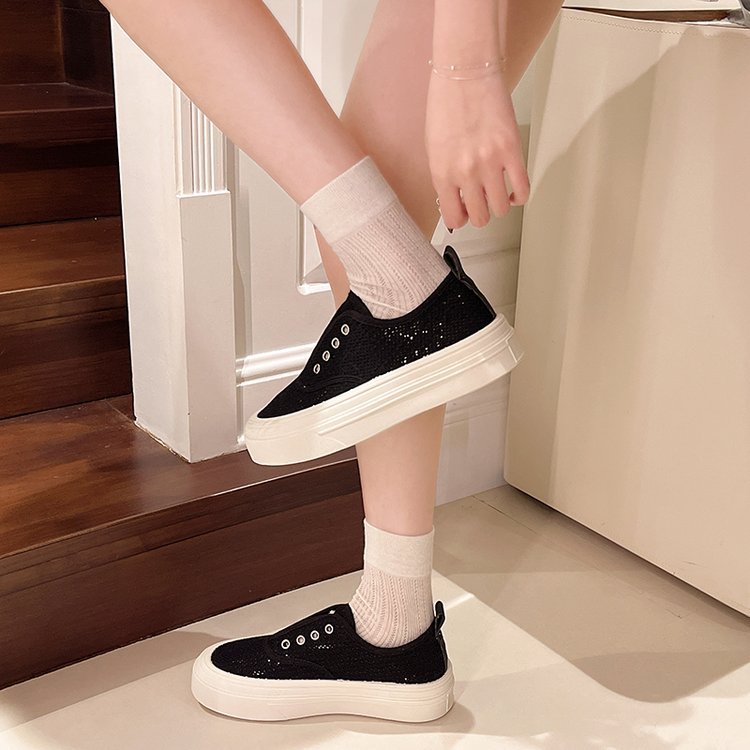 Casual lazy shoes board shoes for women