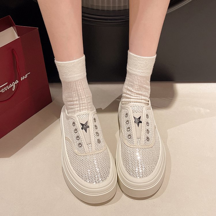 Casual lazy shoes board shoes for women