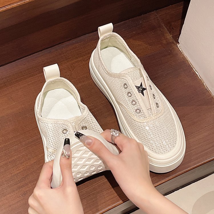 Casual lazy shoes board shoes for women