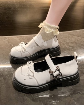 Spring and autumn lady leather shoes small shoes for women
