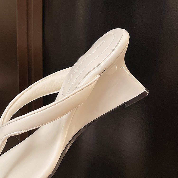 Open toe slipsole  lady France style shoes for women