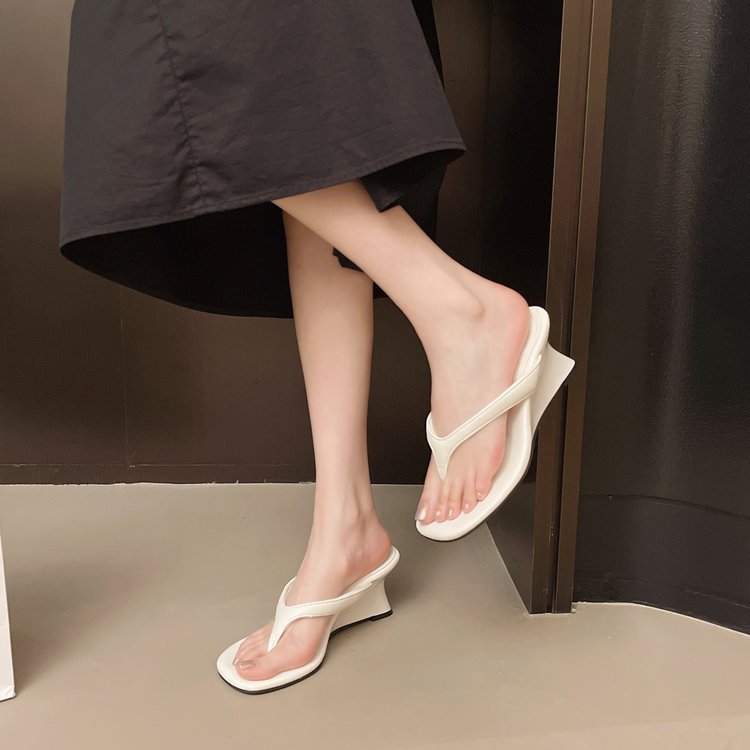 Open toe slipsole  lady France style shoes for women