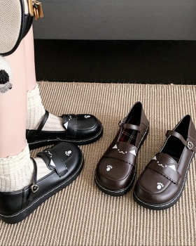 Low France style flattie small shoes
