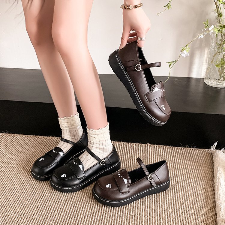 Low France style flattie small shoes